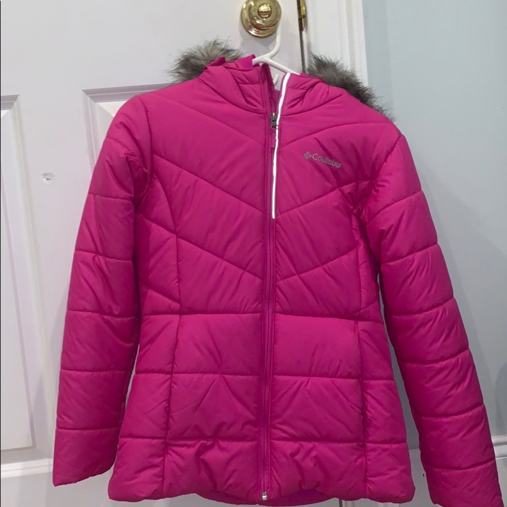 Girls columbia winter coat